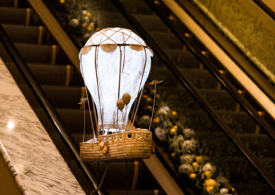 Table Bay festive art installation - Escalator